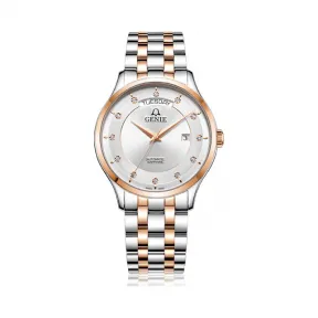 爵尼/Genie 尊特斯系列 316L精钢 41mm 自动机械机芯 男表 GNQ-T1853M-ARW