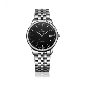 爵尼/Genie 真情系列 316L精钢 39mm 石英机芯 男表 GNQ-T2006M-B
