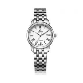 爵尼/Genie 特乐系列 316L精钢 29mm 石英机芯 女表 GNQ-T2008L-WS