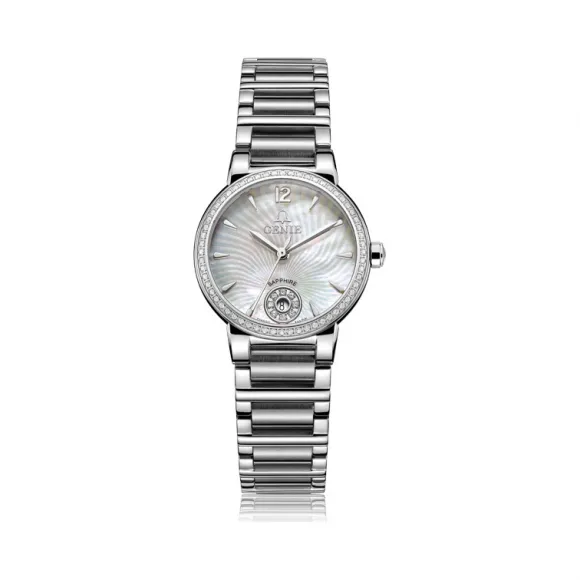 爵尼/Genie 诗韵系列 316L精钢 29mm 石英机芯 女表 GNQ-T2011L-NQDW