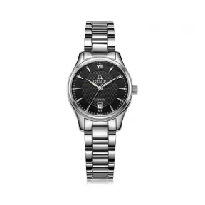 爵尼/Genie 尚美系列 316L精钢 29mm 石英机芯 女表 GNQ-T2012L-B