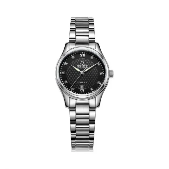 爵尼/Genie 尚美系列 316L精钢 29mm 石英机芯 女表 GNQ-T2012L-DB