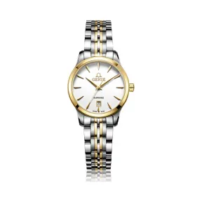 爵尼/Genie 卓林系列 316L精钢 29mm 石英机芯 女表 GNQ-T2014L-QG