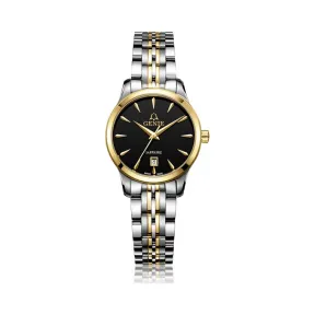 爵尼/Genie 卓林系列 316L精钢 29mm 石英机芯 女表 GNQ-T2014L-QGB