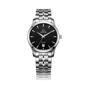 爵尼/Genie 卓林系列 316L精钢 39mm 石英机芯 男表 GNQ-T2014M-QB