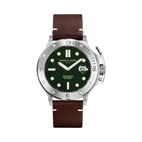 乔治菲登GF1965 AQUAMARINE系列 不锈钢 24石机械机芯 GFCL003