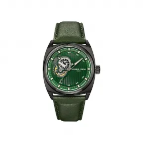 乔治菲登GF2009 LEGEND系列 黑色电镀不锈钢 24石机械机芯 GFCN004