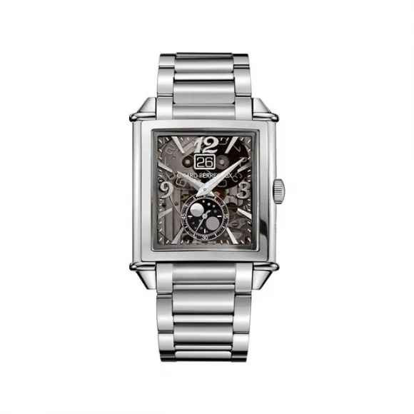 芝柏/Girard-Perregaux  Vintage 1945 36,10 x 35,25 毫米 精钢 自动上链机械机芯  25882-11-223-11A