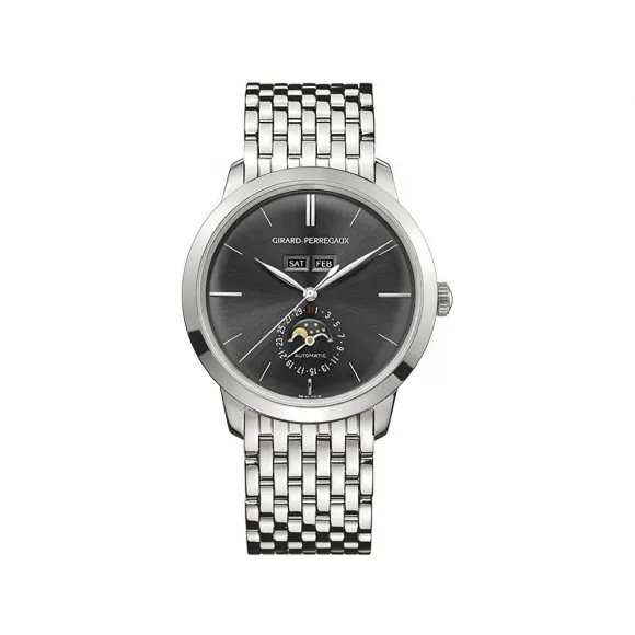 芝柏/Girard-Perregaux 1966系列 40,00 毫米 白金 自动上链机械机芯 男表 49535-53-251-53A