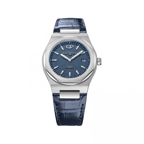 芝柏/Girard-Perregaux Laureato 桂冠系列 34毫米 精钢 石英  80189-11-431-CB4A