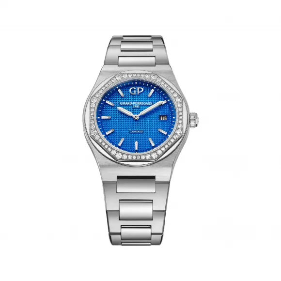芝柏/Girard-Perregaux Laureato 桂冠系列 34,00 毫米 精钢 Quartz 女表 80189D11A433-11A