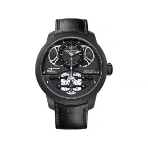 芝柏/Girard-Perregaux  Bridges 金桥系列 35毫米 碳与钛复合材质 手动上弦机械  93505-39-633-BA6J