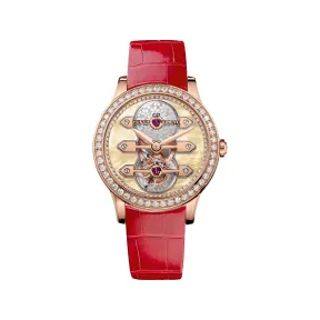 芝柏/Girard-Perregaux  Bridges 金桥系列 38 毫米 玫瑰金  男表 99240D52A702-CKHA