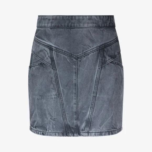 纪梵希/Givenchy 迷你牛仔裙 BW402V505M-020