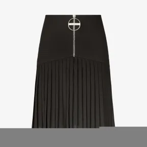 纪梵希/Givenchy 女士 羊毛绉布迷你百褶裙 BW403Z10EF-001