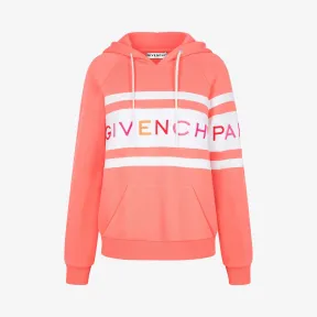 纪梵希/Givenchy 女士 撞色条纹连帽衫 BWJ0073Z1X-652