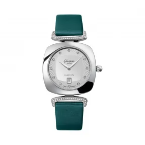 格拉苏蒂/Glashutte Original Ladies 女士系列 精钢 石英机芯 女表 1-03-01-10-12-02