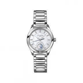 格拉苏蒂/Glashutte Original 女士系列 Serenade Luna 1-35-14-02-02-14