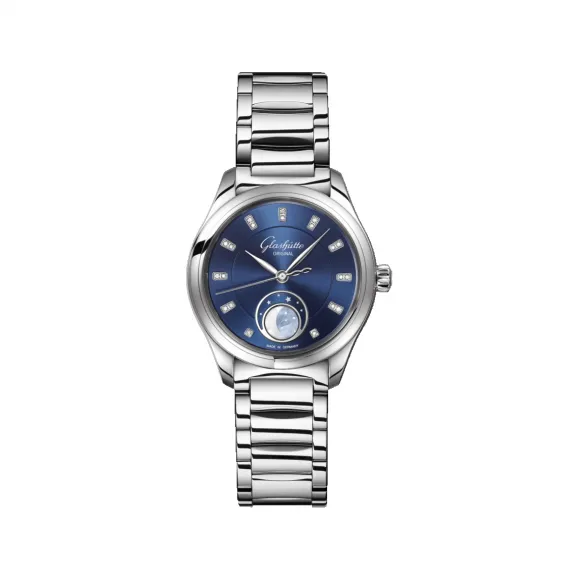 格拉苏蒂/Glashutte Original 女士系列 Serenade Luna 1-35-14-03-02-14