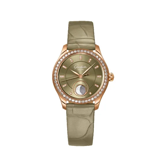 格拉苏蒂/Glashutte Original 女士系列 Serenade Luna 1-35-14-05-15-04