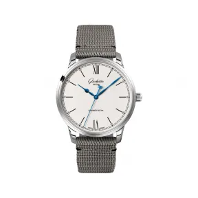 格拉苏蒂/Glashutte Original 议员系列 40.00 MM 精钢 自动机械机芯 男表 1-36-01-01-02-66