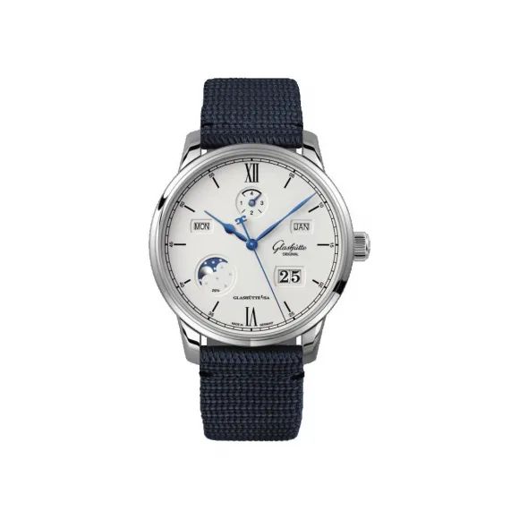 格拉苏蒂/Glashutte Original 议员系列 议员卓越万年历腕表 1-36-02-01-02-64 42.00 MM 自动上链机芯 男表