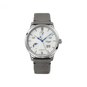 格拉苏蒂/Glashutte Original 议员卓越万年历腕表 1-36-02-01-02-36 42.00MM 自动机械机芯 精钢 