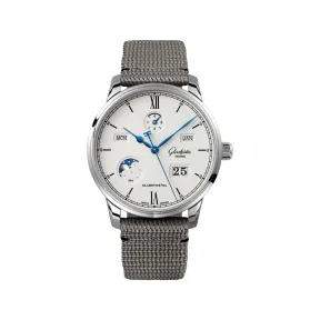 格拉苏蒂/Glashutte Original 议员系列 42.00 MM 精钢 自动机械机芯 男表 1-36-02-01-02-66