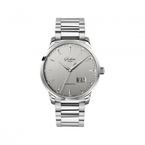 格拉苏蒂/Glashutte Original senator-议员系列 精钢 42.00 毫米 自动机械机芯 男表 1-36-03-03-02-71