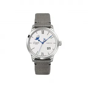 格拉苏蒂/Glashutte Original 议员卓越大日历月相腕表 1-36-04-01-02-36 40.00MM 自动机械机芯 精钢 