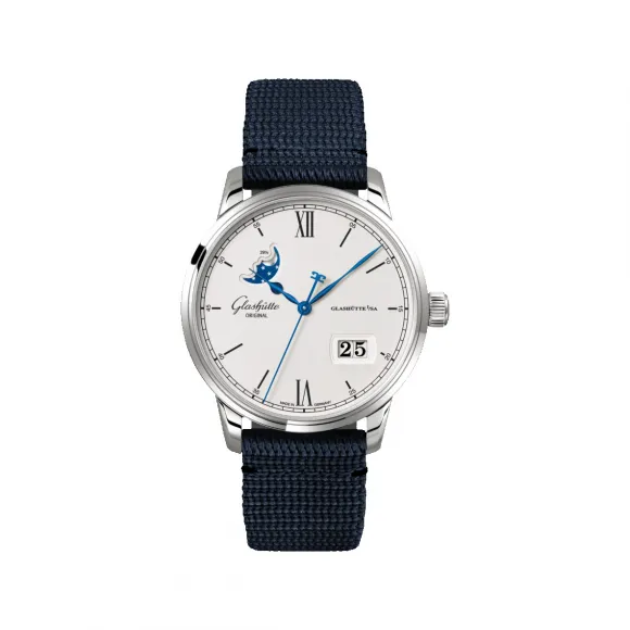 格拉苏蒂/Glashutte Original 议员系列 40.00 MM 精钢 自动机械机芯 男表 1-36-04-01-02-64