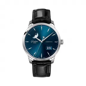 格拉苏蒂/Glashutte Original Senator 参议员系列 精钢 自动机械机芯 1-36-04-04-02-50