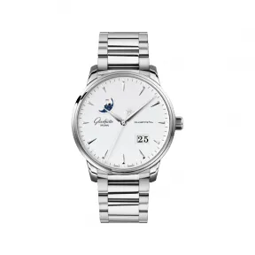 格拉苏蒂/Glashutte Original senator-议员系列 精钢 42.00 毫米 自动机械机芯 男表 1-36-04-05-02-71