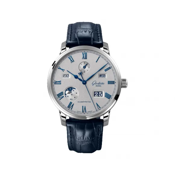 格拉苏蒂/Glashutte Original 议员系列 议员卓越万年历腕表 1-36-12-03-02-61