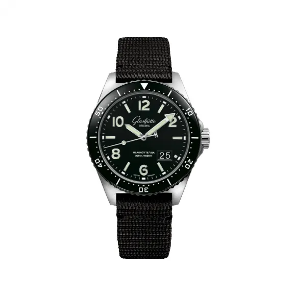 格拉苏蒂/Glashutte Original 开拓系列 SeaQ 大日历腕表 1-36-13-01-80-35 43.20 MM 不锈钢 自动机械机芯 男表