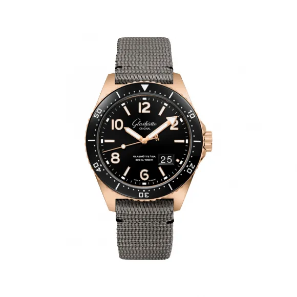 格拉苏蒂/Glashutte Original spezialist-开拓系列 红色18k金 43.20 毫米 自动机械机芯 男表 1-36-13-03-90-34