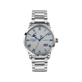 格拉苏蒂/Glashutte Original 议员系列 议员卓越大日历月相腕表 1-36-24-02-02-71