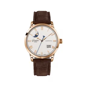 格拉苏蒂/Glashutte Original 议员系列 议员卓越大日历月相腕表 1-36-24-02-05-62