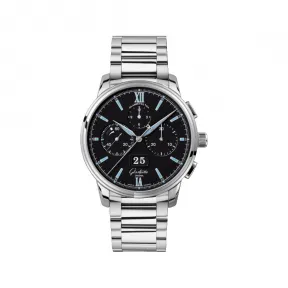 格拉苏蒂/Glashutte Original senator-议员系列 精钢 42.00 毫米 自动机械机芯 男表 1-37-01-03-02-71