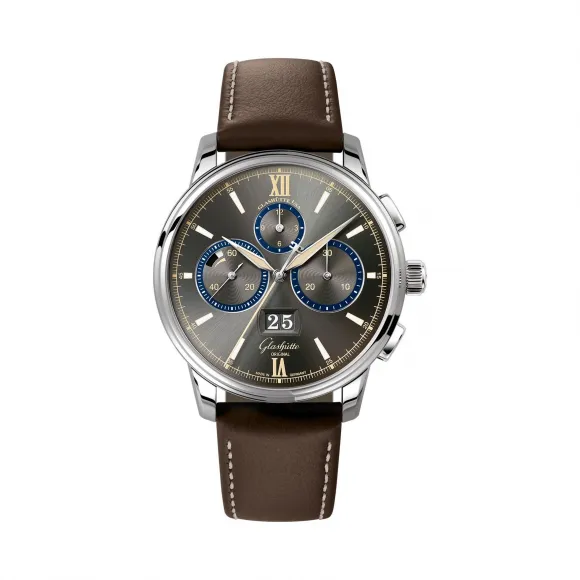 格拉苏蒂/Glashutte Original Senator 参议员系列 精钢 自动机械机芯 1-37-01-04-02-55