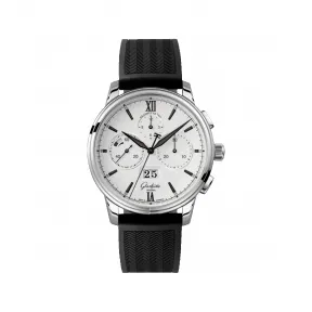 格拉苏蒂/Glashutte Original Senator 参议员系列 精钢 自动机械机芯 男表 1-37-01-05-02-33