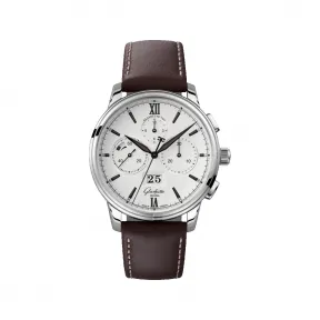 格拉苏蒂/Glashutte Original Senator 参议员系列 精钢 自动机械机芯 1-37-01-05-02-35