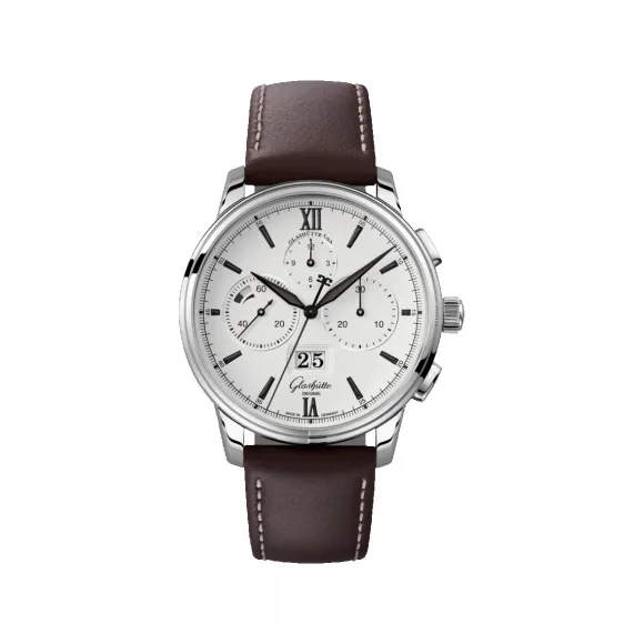 格拉苏蒂/Glashutte Original Senator 参议员系列 精钢 自动机械机芯 1-37-01-05-02-35