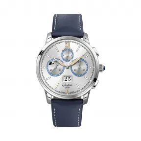 格拉苏蒂/Glashutte Original Senator 参议员系列 铂金 自动机械机芯 男表 1-37-01-06-03-35