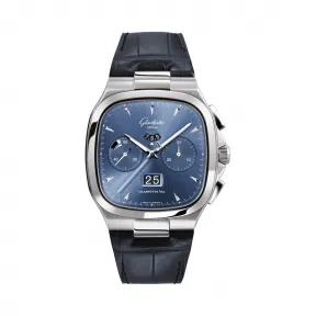 格拉苏蒂/Glashutte Original VINTAGE 复古系列 精钢 自动机械机芯 男表 1-37-02-03-02-50