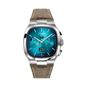 格拉苏蒂/Glashutte Original 复古 vintage 系列  精钢 40.00 x 40.00 毫米 自动机械机芯 男表 1-37-02-06-02-35