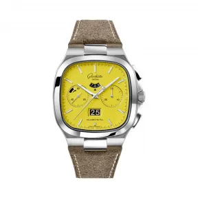 格拉苏蒂/Glashutte Original 复古 vintage 系列  精钢 40.00 x 40.00 毫米 自动机械机芯 男表 1-37-02-07-02-35