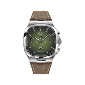 格拉苏蒂/Glashutte Original 复古系列 40.00 x 40.00 MM 精钢 自动机械机芯 男表 1-37-02-09-02-62