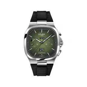 格拉苏蒂/Glashutte Original 复古系列 40.00 x 40.00 MM 精钢 自动机械机芯 男表 1-37-02-09-02-63