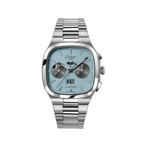 格拉苏蒂/Glashutte Original 复古系列 七零年代大日历计时腕表 1-37-02-13-02-70 40.00 x 40.00 MM 自动机械机芯 男表 W1-37-02-13-02-70